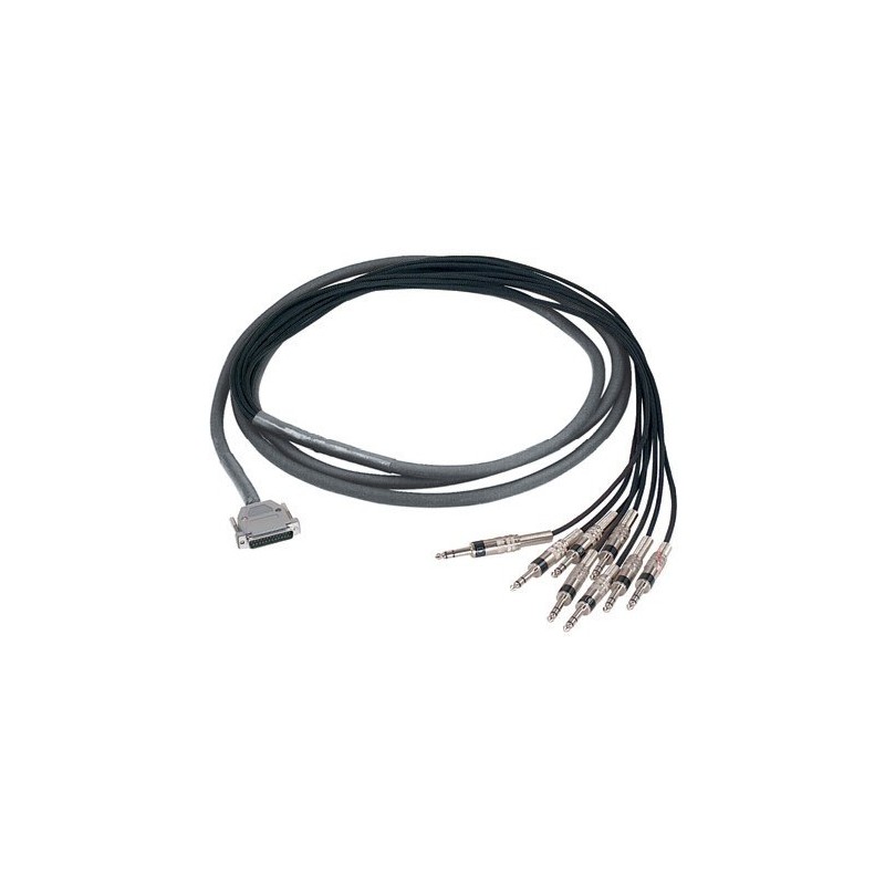 PROEL STAGE ADAT220DJ ADAT Series Profesjonalny kabel analogowy z 25-pinową metalową wtyczką SUB 'D'